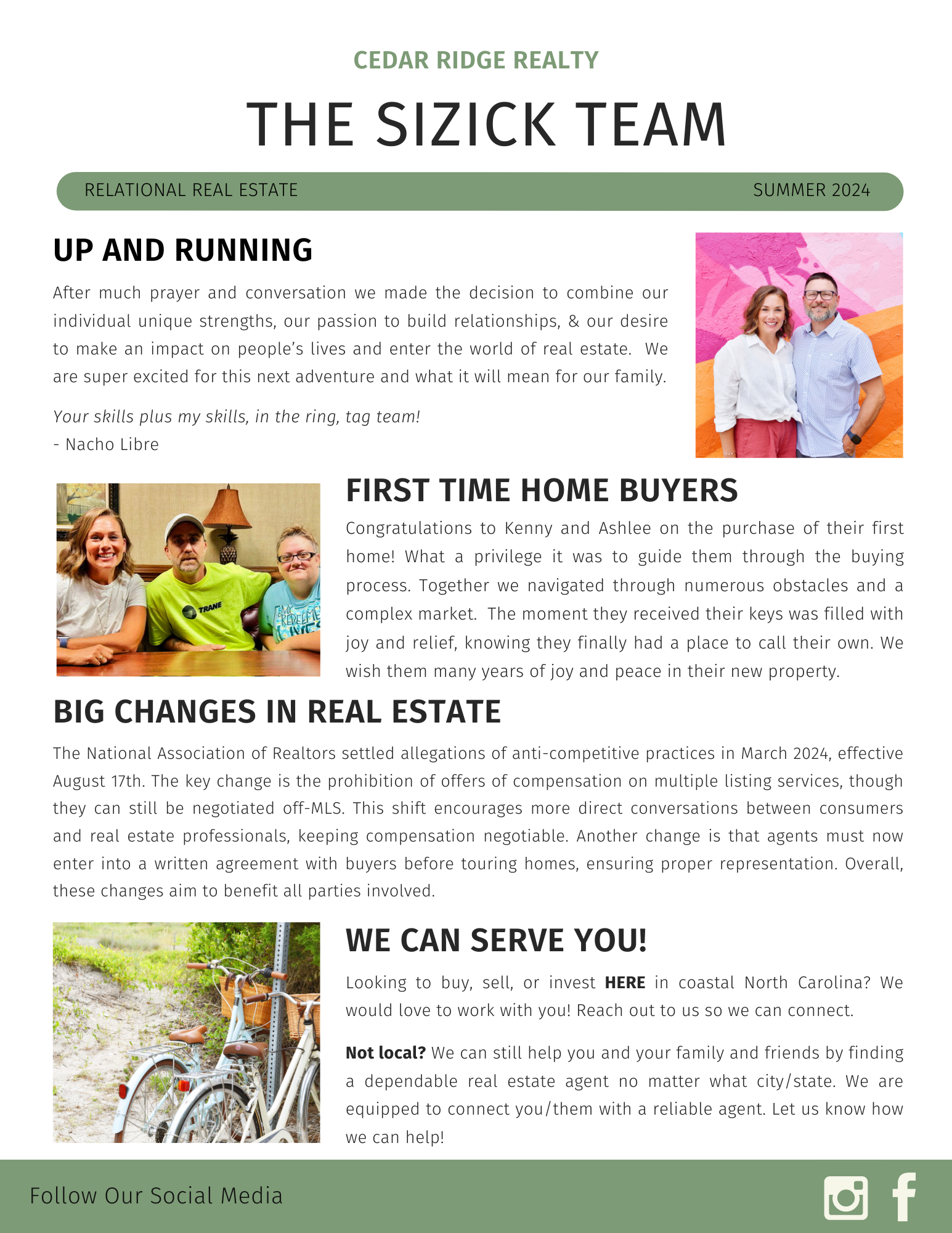 Real Estate Newsletter